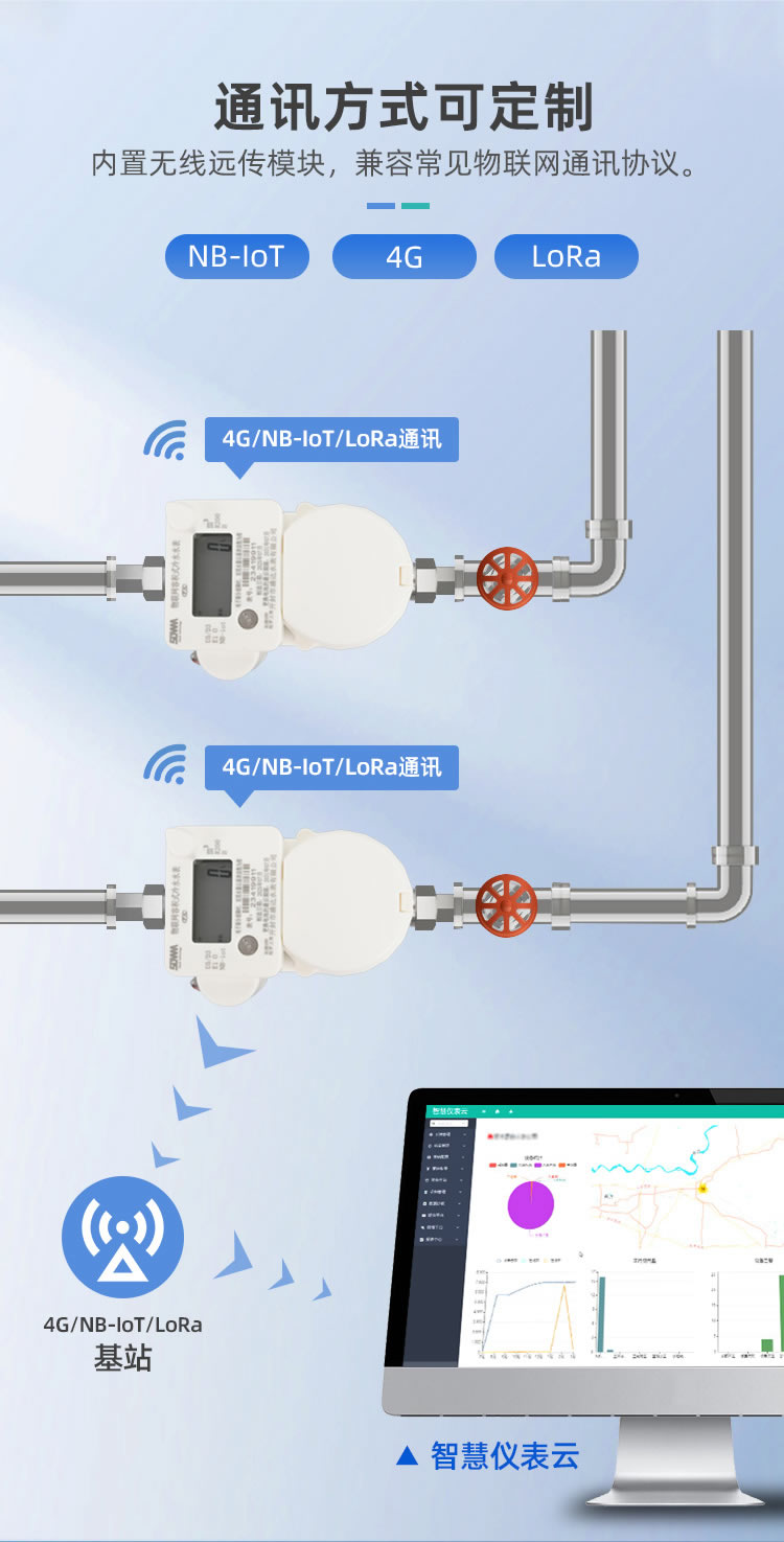 容積式直飲水遠(yuǎn)傳水表