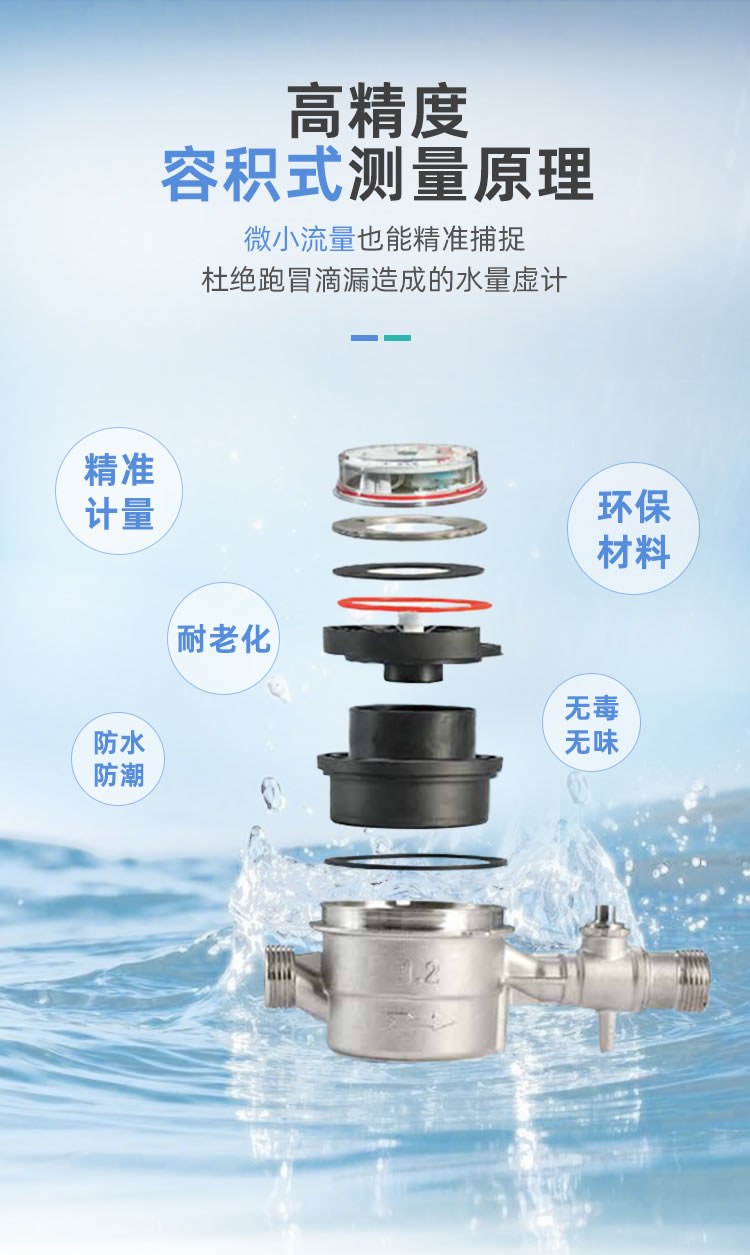 容積式直飲水遠(yuǎn)傳水表