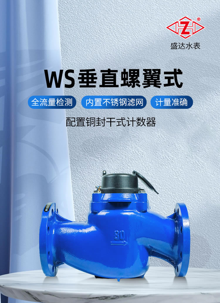 NB遠傳WS垂直螺翼式冷水表